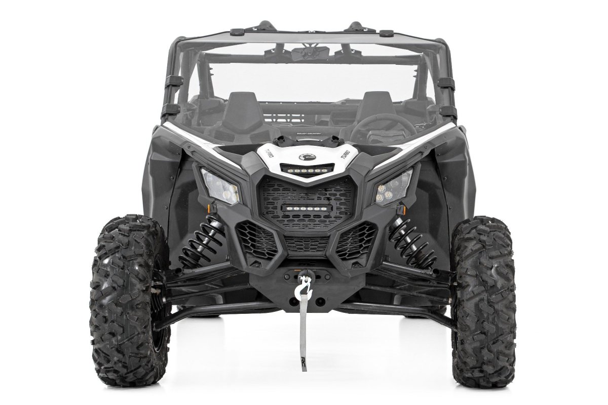Can-Am Maverick X3 Max X ds Turbo R LED Light Kit - Grille Mount - Rough Country - 6